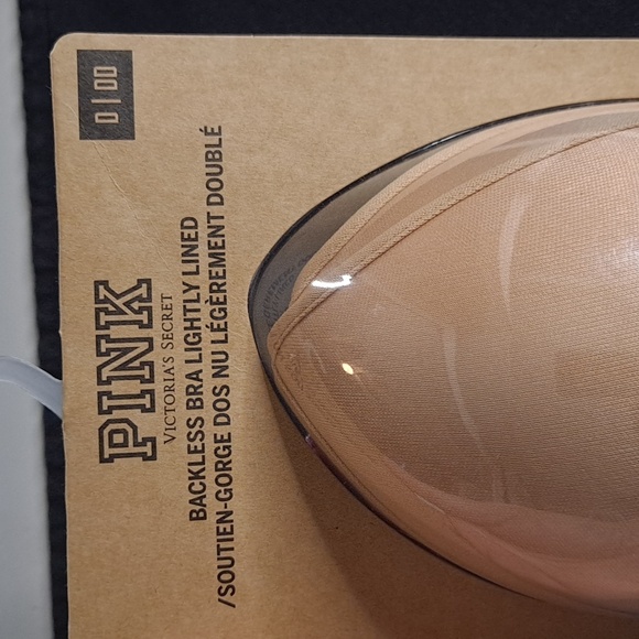 New PINK By Victoria's Secret Backless Strapless Stick on Lined Foam Cup Bra - Picture 6 of 7